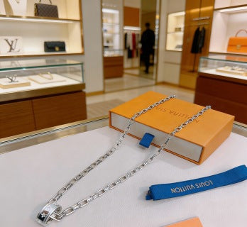Louis Vuitton Signature Monogram Pendant Necklace