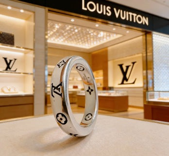 Louis Vuitton Monogram Icon Band Ring