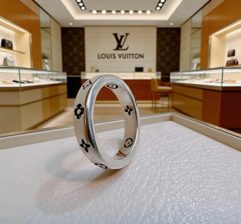 Louis Vuitton Monogram Icon Band Ring