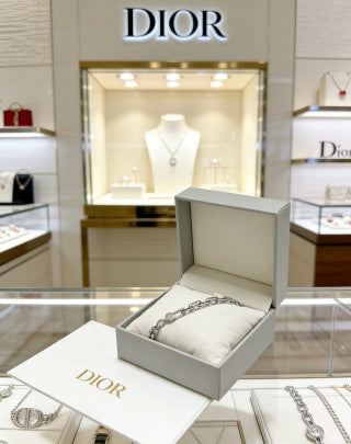 Dior CD Signature Geometric Link Bracelet