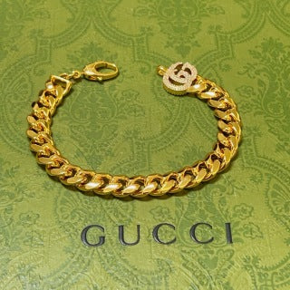 Gucci Interlocking G Chunky Chain Link Bracelet