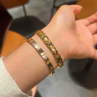 Chanel Quilted Bracelet (Non-Diamond)