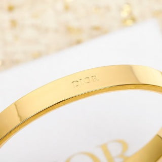 Dior Liora Crystal Edge Open Cuff Bracelet