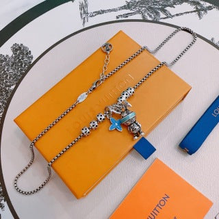 Louis Vuitton Travel Blossom Charm Necklace