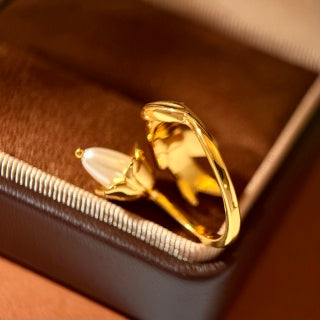 Dior Nature Bloom Pearl Ring