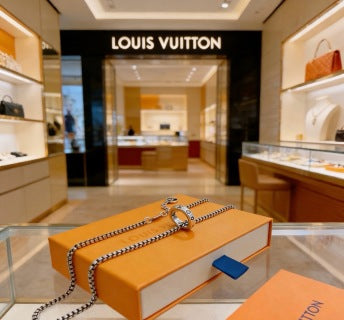 Louis Vuitton Monogram Chain Link Necklace