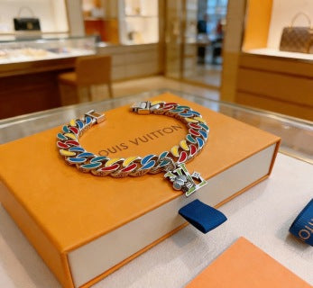Louis Vuitton Color Blossom Link Bracelet