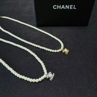 Chanel Petite Pearl Pendant Necklace