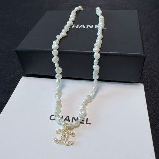 Chanel Timeless Pearl Signature CC Necklace