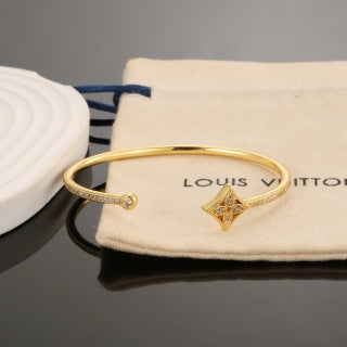 Louis Vuitton Blossom Open Cuff Bracelet
