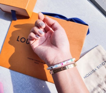 Louis Vuitton Monogram Canvas Rope Bracelet