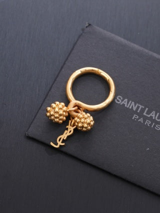 YSL Jardin Doré Berry Cluster Ring