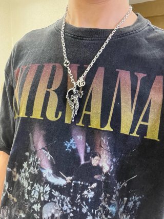 Gucci Winged Horse Charm Chain Necklace