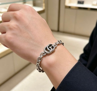 Gucci Interlocking G Chunky Link Chain Bracelet