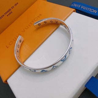 Louis Vuitton Azure Monogram Cuff Bracelet