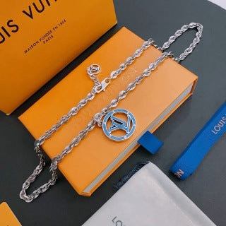 Louis Vuitton Monogram Orbit Pendant Necklace