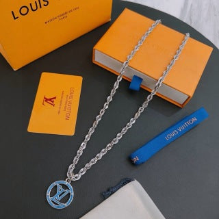 Louis Vuitton Monogram Orbit Pendant Necklace