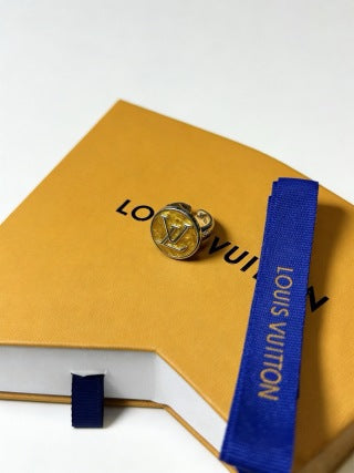 Louis Vuitton Golden Monogram Medallion Ring