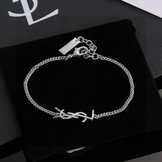 YSL Cassandre Minimal Chain Bracelet