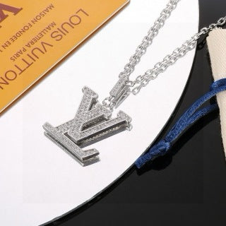 Louis Vuitton Diamond Monogram Pendant Necklace