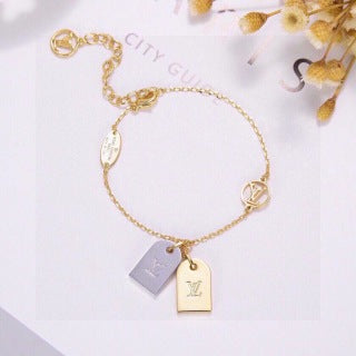Louis Vuitton Duo Tag Charm Bracelet
