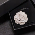 Chanel Elegant Camellia Flower Brooch