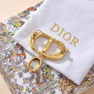 Dior Éclat Gemstone Ribbon Brooch