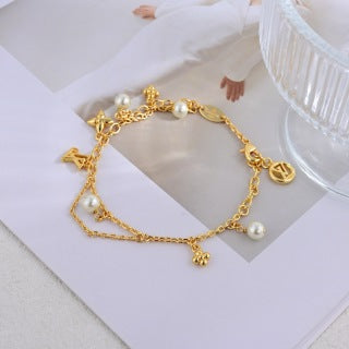 Louis Vuitton Blossom Charm Fine Chain Bracelet