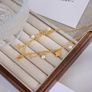 Louis Vuitton Blossom Charm Fine Chain Bracelet