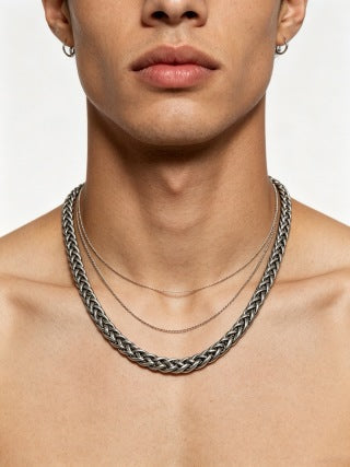 Louis Vuitton Interlock V Chain Necklace