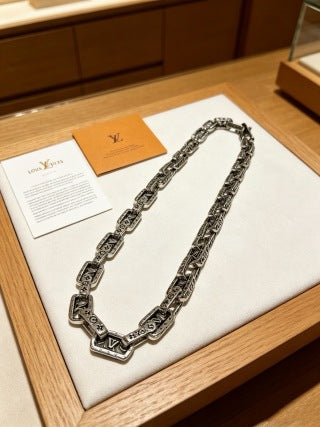 Louis Vuitton Heritage Monogram Statement Necklace