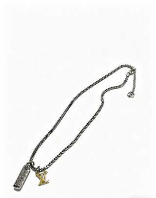 Louis Vuitton Iconic Duo Tag Necklace