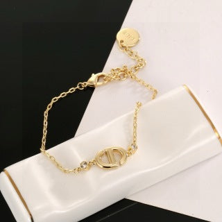 Dior Celestial Chain Logo Necklace