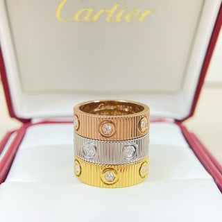 CARTIER Avelisse Trio Screw Ring