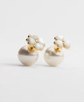Dior Rose Dior Pearl Bloom Stud Earrings