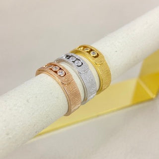 Messika Move Uno Pavé Diamond Band Ring