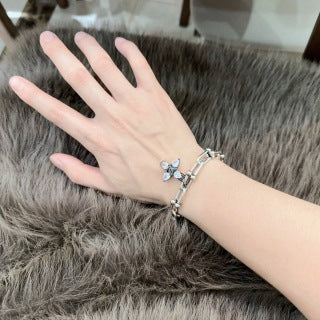 Louis Vuitton Butterfly Lock Link Bracelet