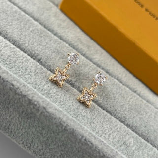 Louis Vuitton Blossom Star Drop Stud Earrings