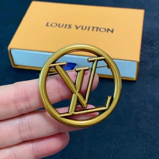 Louis Vuitton LV Circle Monogram Brooch