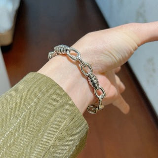 Gucci GG Interlocking Link Chain Bracelet
