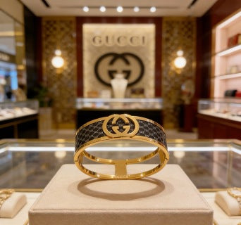 Gucci Interlocking G Horsebit Cuff Bracelet