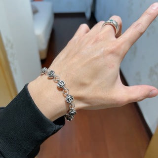 Gucci Interlocking GG Bead Charm Bracelet