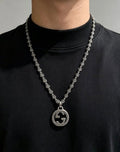 Gucci Interlocking G Rope Chain Pendant Necklace