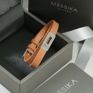 Messika Move Leather Clasp Bracelet