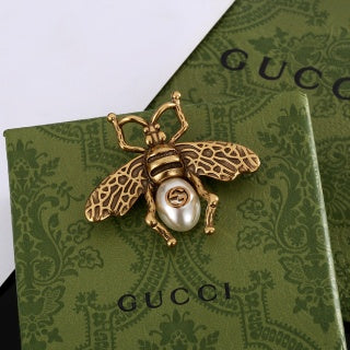 Gucci Bee Pearl Brooch